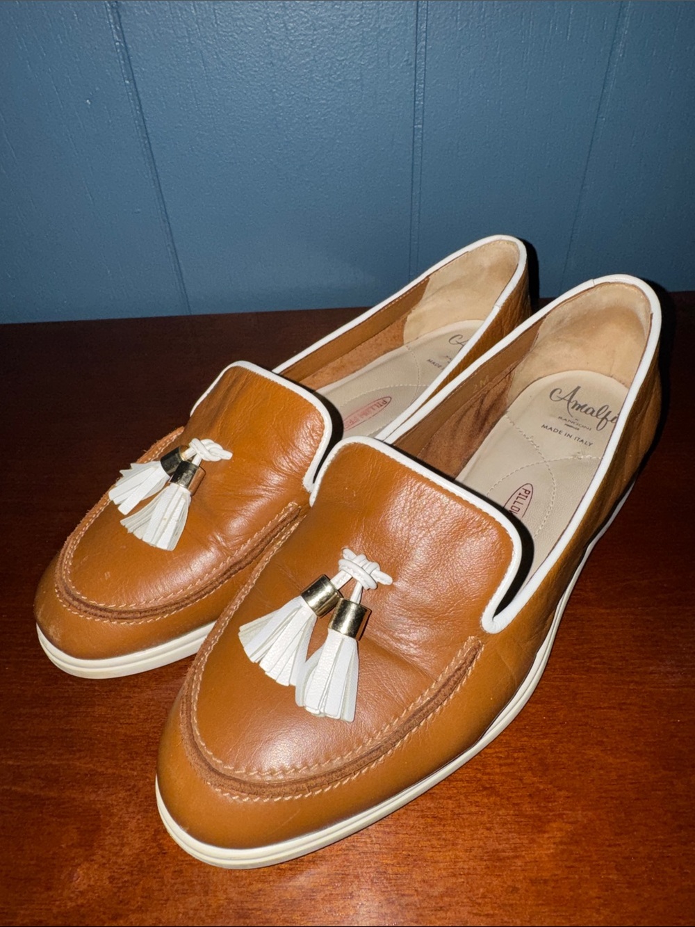 Women's Amalfi by Rangoni Rampichino Tassel Loafers ~ 8 1/2 M